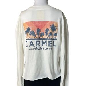 Original League CARMEL Long Sleeve Pocketed Shirt White Size Small